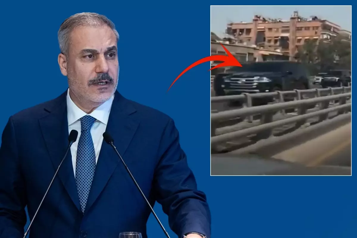 Hakan Fidan Şam’da!