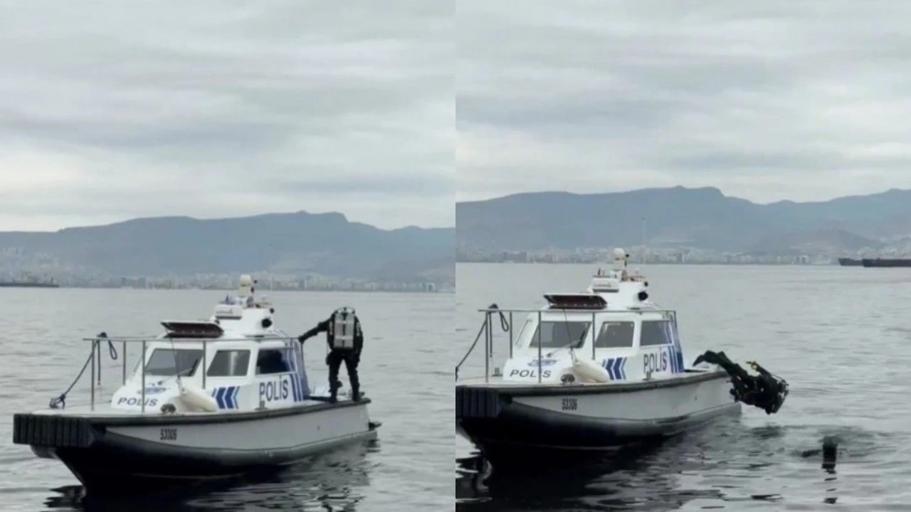 İzmir Karataş Sahili’nde Balıkçının Oltasına Kafatası Takıld