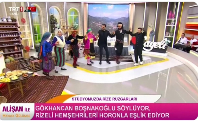 TRT’den Atatürk’e büyük saygısızlık: 10 Kasım’da horon tepip türkü söylediler