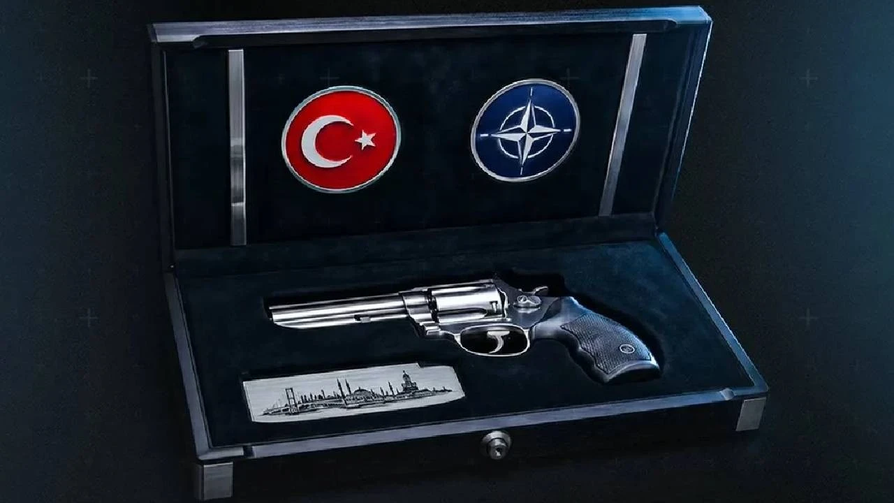 Erdoğan’dan NATO liderlerine ‘tabanca’ hediyesi